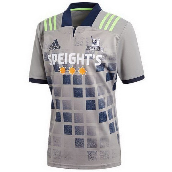 Tailandia Camiseta de Entrenamiento Rugby Highlanders 2018 Gris